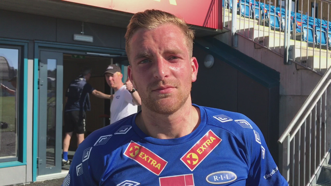 Løkberg som kommentator i Skandia Cup